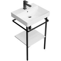 Полка для консоли Kerama Marazzi Pro 50 PRO.sh.50\WHT.M Белая матовая — фото 2, Комплектующие для мебели в ванной