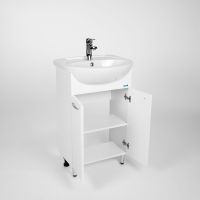 Товар: Тумба под раковину VIANT Прага 55 Белая арт-VPRA55ER-T2ST - фото 4 Тумба под раковину VIANT Прага 55 Белая арт-VPRA55ER-T2ST — фото 4, Тумбы под раковину