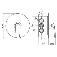 Товар: Смеситель для душа Rav Slezak Tigris TG183BOX Хром - фото 2 Смеситель для душа Rav Slezak Tigris TG183BOX Хром — фото 2, Смесители