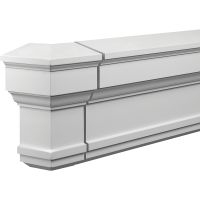 Внешний угол Европласт 4.81.011 197x288x197 мм — фото 1, Фасадный декор