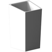 Стакан для зубных щеток Sonia S-2 154289 Белый — фото 1, Мыльницы