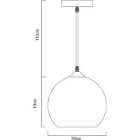 Товар: Подвесной светильник Artelamp Splendido A4285SP-1AM Янтарный Черный - фото 2 Подвесной светильник Artelamp Splendido A4285SP-1AM Янтарный Черный — фото 2, Подвесные светильники