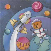 Керамический декор Kerama Marazzi Космос 2 VT\A380\5009 20х20 см — фото 1, Керамическая плитка