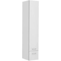 Шкаф пенал Aquanet Верона 30 R 175390 подвесной Белый — фото 1, Пеналы для ванной комнаты