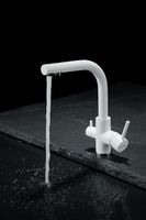 Смеситель для кухни Paulmark Essen Es213011-431TW Белый матовый — фото 3, Смесители для кухни