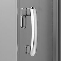 Душевой уголок AM.PM Like Solo Slide 120х80 W83G-302U120CG профиль Хром глянцевый стекло тонированное — фото 5, Асимметричные душевые уголки