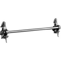 Полотенцедержатель Art&Max Athena AM-0617-T Серебро — фото 1, Полотенцедержатели