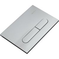 Клавиша смыва Allen Brau Project Color 9.2PR01.00 Хром матовый — фото 2, Комплектующие для душевого оборудования