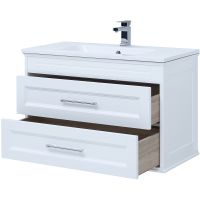 Товар: Тумба под раковину Aquanet Бостон 100 М 209678 подвесная Белый матовый - фото 8 Тумба под раковину Aquanet Бостон 100 М 209678 подвесная Белый матовый — фото 8, Мебель для ванной