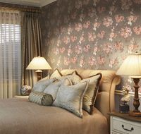 Обои Milassa Joli Joli3 012 Флизелин (1*10,05) Коричневый/Розовый, Цветы — фото 2, Обои для стен