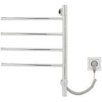 Электрический полотенцесушитель Vincea 43х60 VTD-1S1CE Хром — фото 1, Электрические полотенцесушители