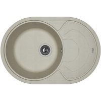 Кухонная мойка Florentina Родос-760 20.140.D0760.305 Грей — фото 1, Кухонные мойки