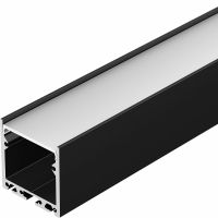 Профиль алюминиевый Arlight 027986 накладной Черный — фото 1, Профили для светодиодных лент