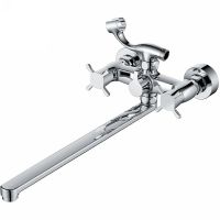 Смеситель для ванны Kaiser Cuatro 58055 универсальный Хром — фото 1, Смесители