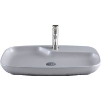 Раковина Allen Brau Liberty 2 70 4.32011.AN Антрацит — фото 3, Раковины накладные