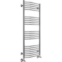 Водяной полотенцесушитель Terminus Виктория П22 500x1200 4670078529558 Хром, нижнее подключение, G 1/2" ВР, с угловым соединением — фото 1, Водяные полотенцесушители