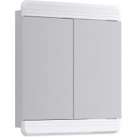 Зеркальный шкаф Aqwella Корсика 74 Kor.04.07 Белый — фото 1, Мебель для ванной