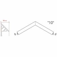 Декоративная планка Ravak 10/1100 XB451100001 Белая — фото 4, Комплектующие для душевого оборудования