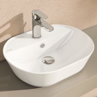 Товар: Раковина Vitra Geo 55 7428B003-0001 Белая - фото 2 Раковина Vitra Geo 55 7428B003-0001 Белая — фото 2, Раковины накладные