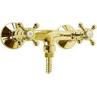Смеситель для душа Cezares Golf GOLF-DS-03/24 Золото 24 карат — фото 1, Смеситель для душа