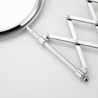 Косметическое зеркало Frap F6408 с увеличением Хром — фото 9, Аксессуары для ванной