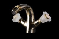 Товар: Смеситель для биде Boheme Camelia 296 Золото - фото 2 Смеситель для биде Boheme Camelia 296 Золото — фото 2, Смесители