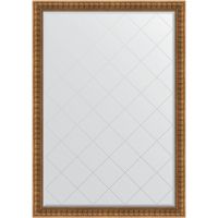 Зеркало Evoform Exclusive-G 187х132 BY 4498 с гравировкой в багетной раме - Бронзовый акведук 93 мм — фото 1, Мебель для ванной