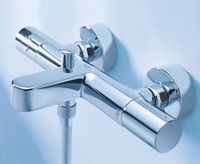 Смеситель для ванны Grohe Grohtherm 800 Cosmopolitan с термостатом Хром арт-34766000 — фото 2, Смеситель для ванны