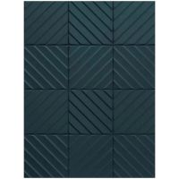 Керамогранит Marca Corona 4D Diagonal Deep Blue 20х20 см — фото 1, Керамическая плитка