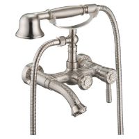 Смеситель для ванны ZorG Antic A 200W-SL Серебро — фото 1, Смесители