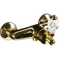 Смеситель для душа Boheme Vogue Crystal 214-CRST Золото — фото 1, Смесители
