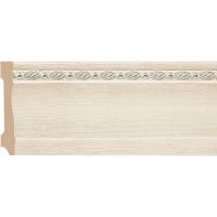 Плинтус Decomaster 195-14 2400x95x15 мм — фото 1, Плинтуса напольные