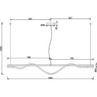 Товар: Подвесной светильник Maytoni Modern Tau MOD166PL-L20G3K Золото - фото 5 Подвесной светильник Maytoni Modern Tau MOD166PL-L20G3K Золото — фото 5, Подвесные светильники