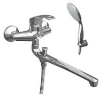 Смеситель для ванны Rav Slezak Mississippi MS057.5/1 универсальный Хром — фото 1, Смеситель для ванны