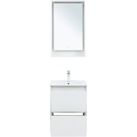 Товар: Тумба под раковину Aquanet Милан 50 336366 подвесная Белый глянец - фото 14 Тумба под раковину Aquanet Милан 50 336366 подвесная Белый глянец — фото 14, Мебель для ванной