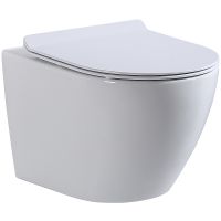 Унитаз beWash Minimal BKWHR003480 подвесной Белый с сиденьем Микролифт — фото 1, Унитазы