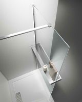 Душевая перегородка Vincea Walk-In HR 90 VSW-4HR900CL профиль Хром стекло прозрачное — фото 3, Душевые перегородки