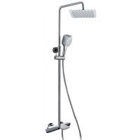 Душевая система Kaiser Cezar 05282 с термостатом Хром — фото 1, Душевое оборудование. Душевая программа