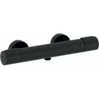 Смеситель для душа Jacob Delafon Metro с термостатом Черный матовый арт-E24394-BL — фото 1, Смесители для душа с термостатом