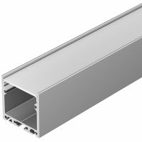 Профиль алюминиевый Arlight 020462 накладной/подвесной Серебристый — фото 1, Профили для светодиодных лент