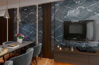 Керамогранит Absolut Gres Black Marquina AB 1070G 60x120 см — фото 2, Керамогранит