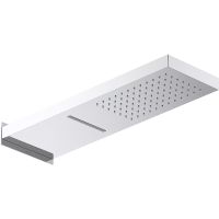 Верхний душ Aquatek 2 jet AQ2085CR Хром — фото 1, Душевое оборудование. Душевая программа