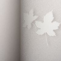 Обои Andrea Rossi Spectrum Pro 54384-2 Винил на флизелине (1,06*10) Бежевый/Белый, Листья — фото 2, Обои для стен