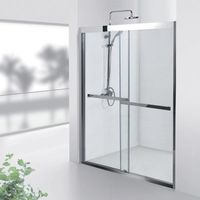 Товар: Душевая дверь Aquanet Delta NPD6122 140 00183848 профиль Хром стекло прозрачное - фото 1 Душевая дверь Aquanet Delta NPD6122 140 00183848 профиль Хром стекло прозрачное — фото 1, Раздвижные душевые двери