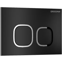 Товар: Клавиша смыва Grossman Cosmo 700.K31.02.210.210 Черная матовая - фото 2 Клавиша смыва Grossman Cosmo 700.K31.02.210.210 Черная матовая — фото 2, Комплектующие для душевого оборудования