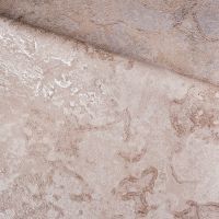 Обои Wiganford by Solo Crystal stone AK20641 Винил на флизелине (1,06*10,05) Бежевый/Серебряный, Под камень/Штукатурка — фото 2, Обои для стен