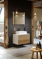 Корпус тумбы под раковину Aqwella 5 Stars Mobi 80 MOB0108W подвесной Белый — фото 4, Тумбы под раковину