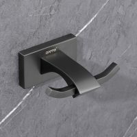 Двойной крючок Gappo G0705-29 Оружейная сталь — фото 5, Крючки для полотенец