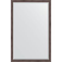 Зеркало Evoform Exclusive 171х111 BY 1214 с фацетом в багетной раме - Палисандр 62 мм — фото 1, Мебель для ванной