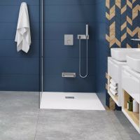 Душевой поддон из искусственного камня Excellent Arda 180x90 BREX.1503.180.090.WHN Белый — фото 2, Душевые поддоны